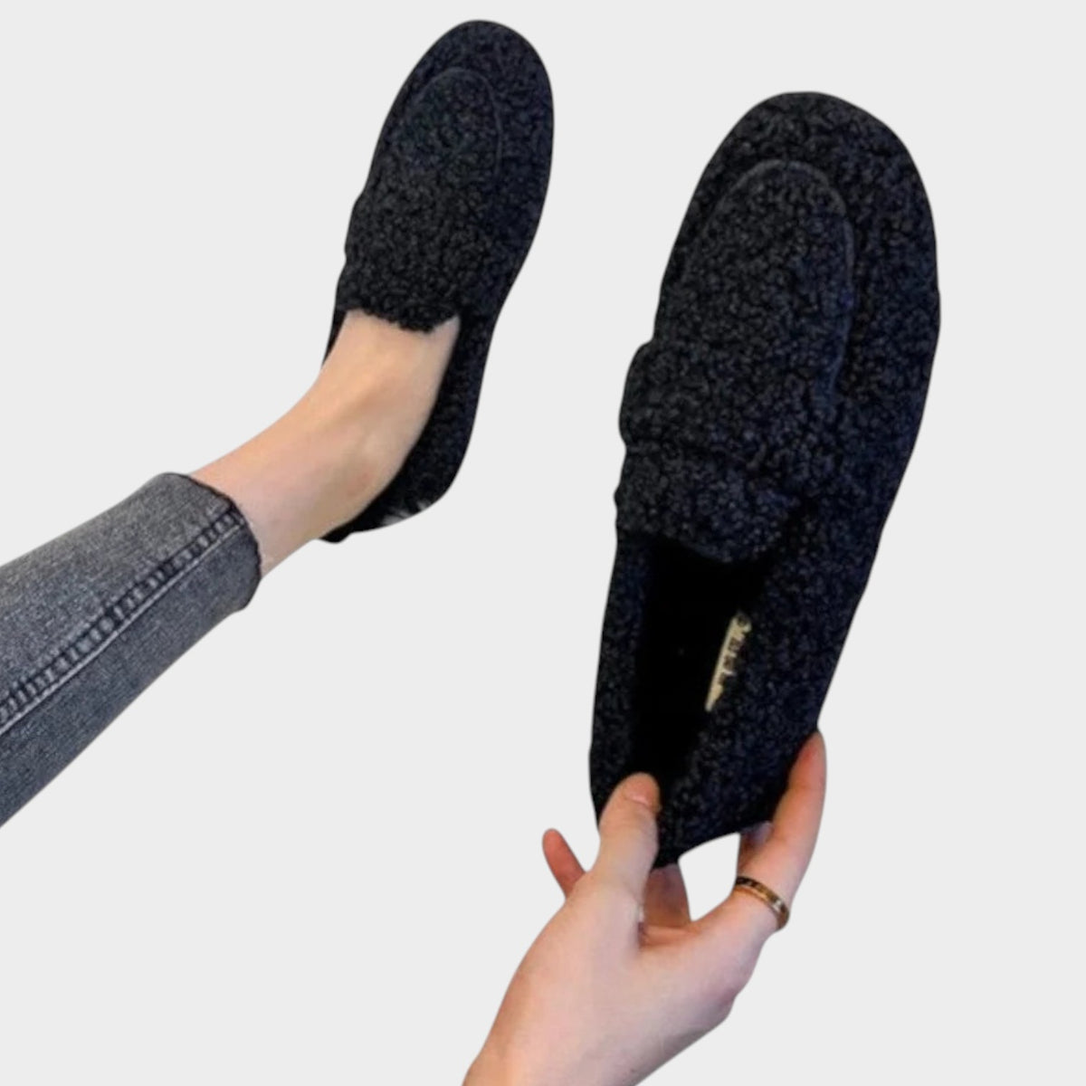 Women’s Lined Slippers Soft Finish Warm Slip-On