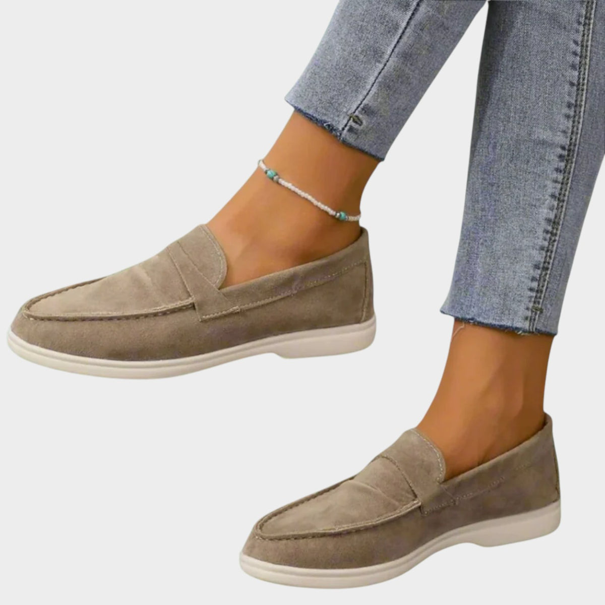 Women’s Loafers Casual Slip-On Penny Strap Flat Sole
