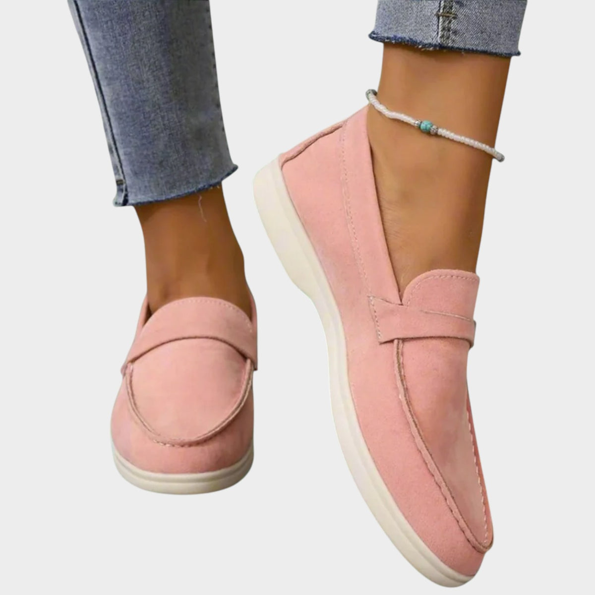 Women’s Loafers Casual Slip-On Penny Strap Flat Sole