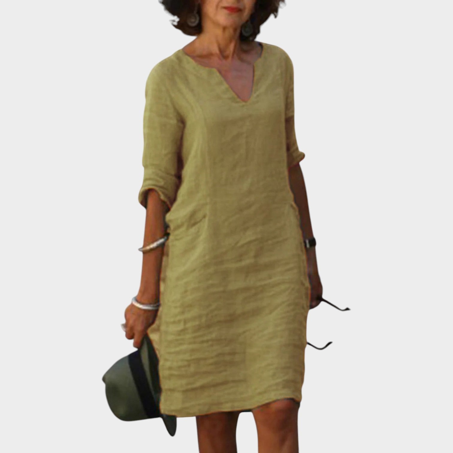 Summer Mini Shirt Dress