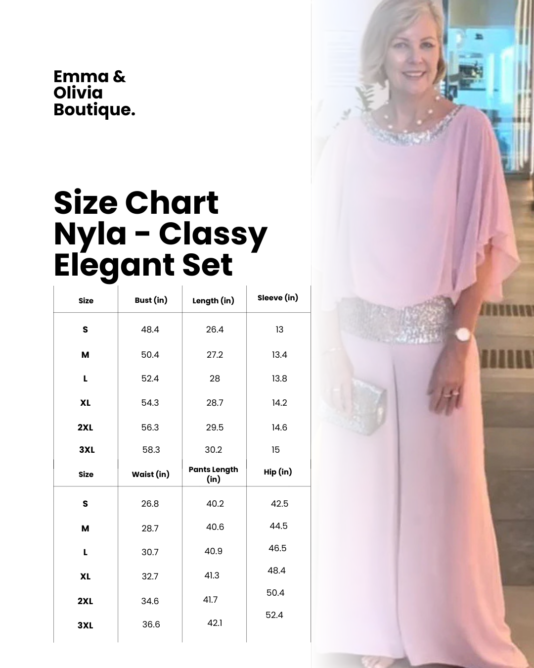 Isadora | Women's Adorned Two-Piece Ensemble