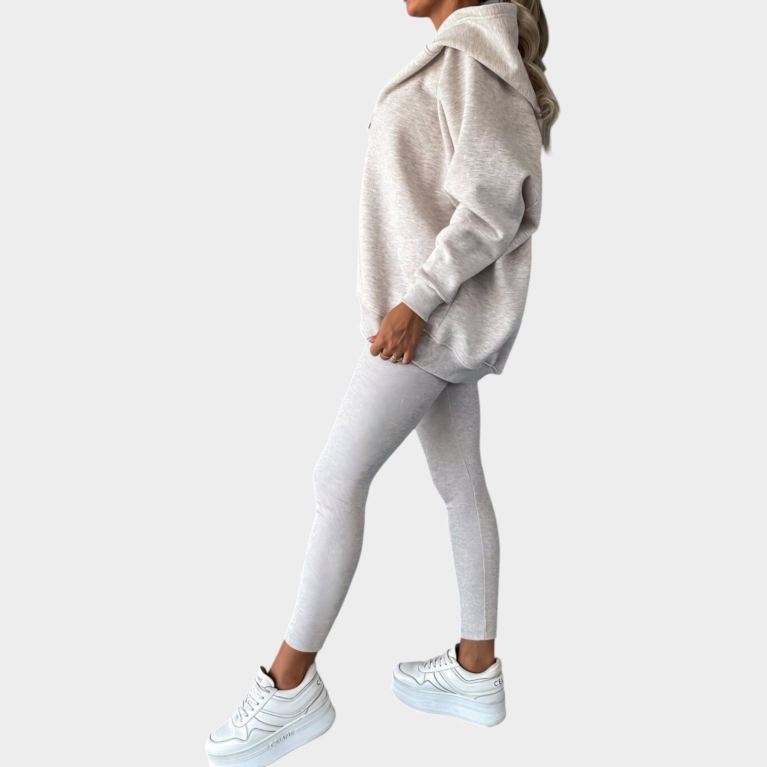 Comfort Ribbed Three Piece Lounge Set