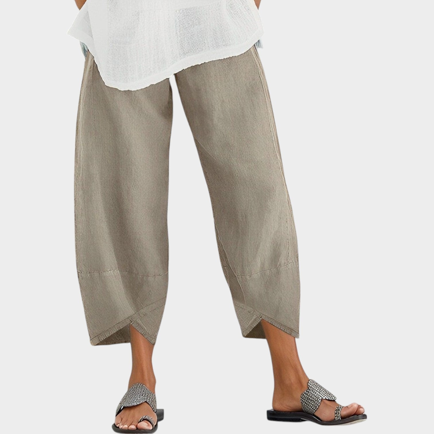 Linen Wide Leg Pants