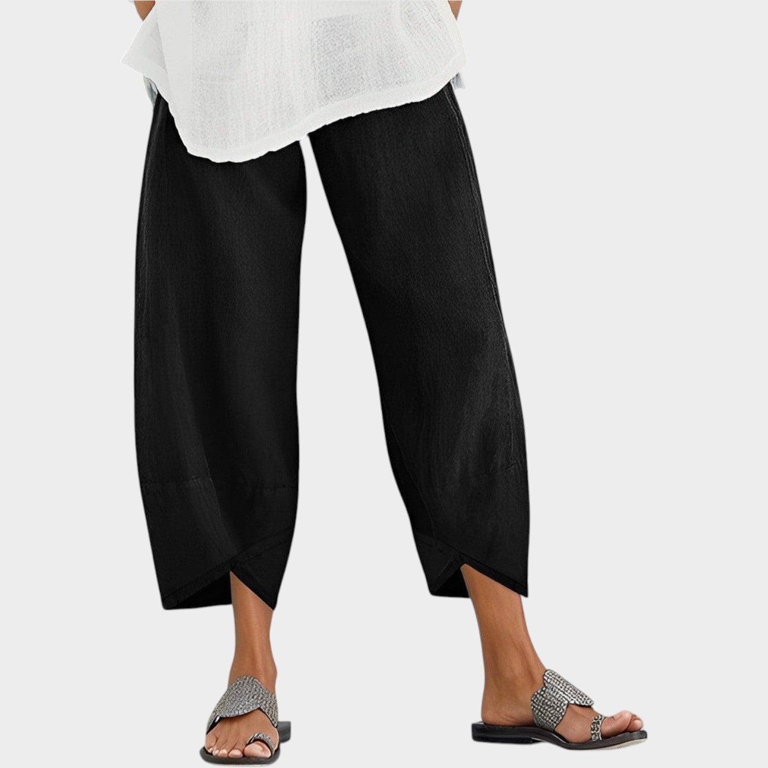 Linen Wide Leg Pants