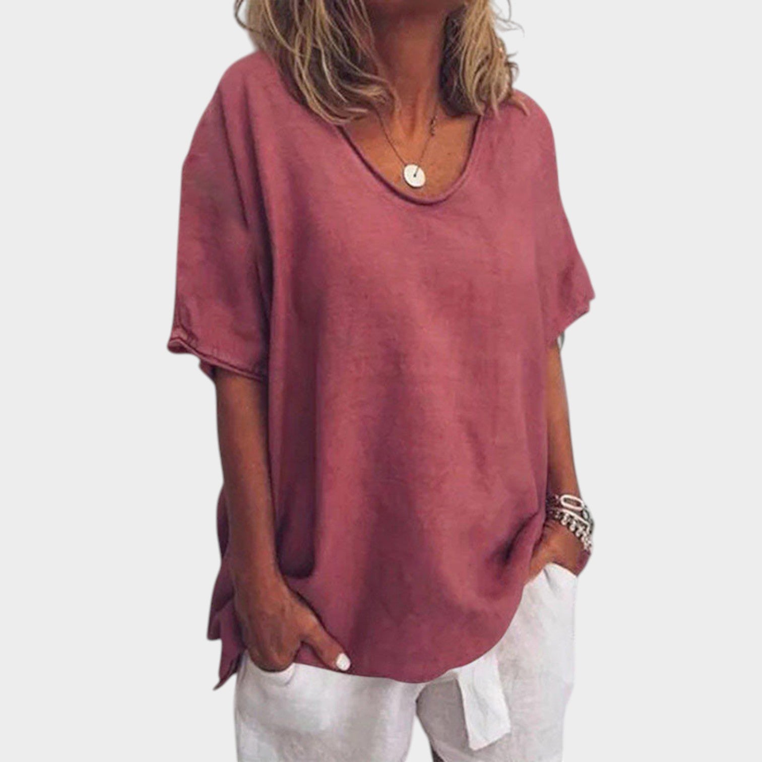 Relaxed Fit Cotton T-Shirt