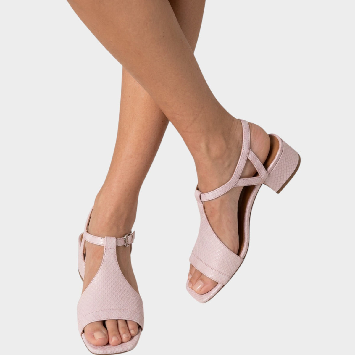 Women's Dress Sandals Metallic Finish Open Toe