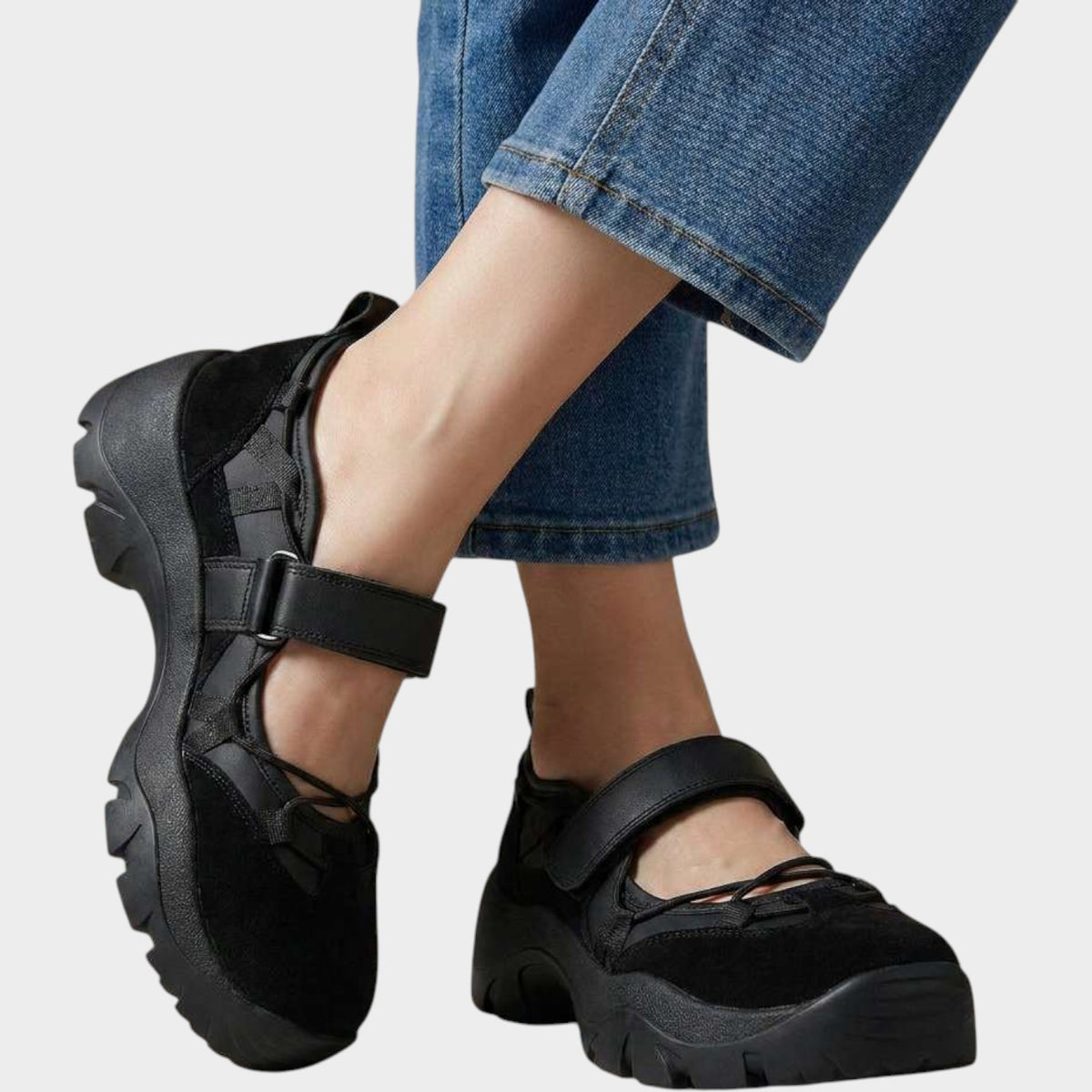 Women's Mary Jane Ballet Sneakers