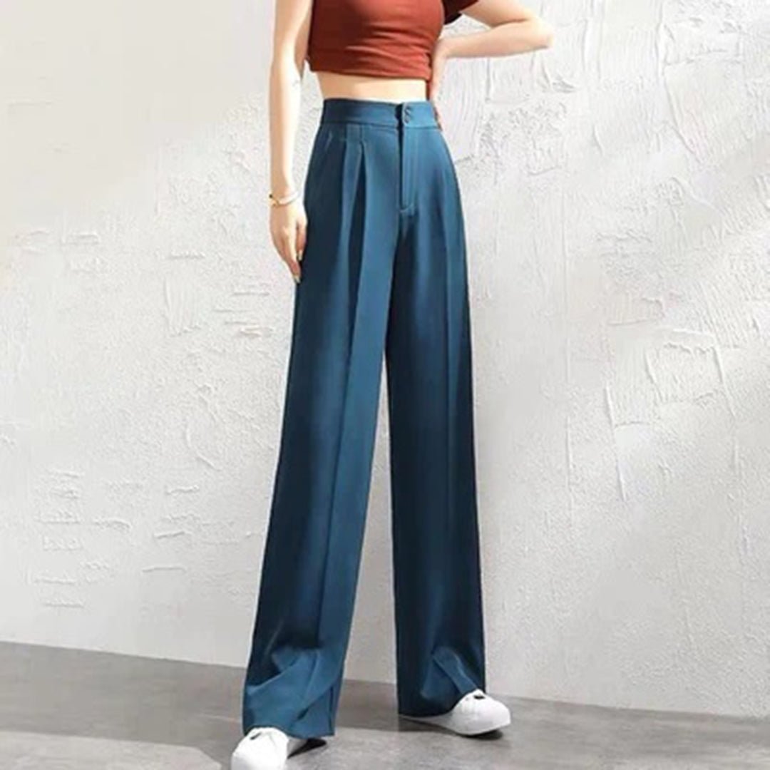 Odessa | Women's Wide Leg High-Waisted Trousers