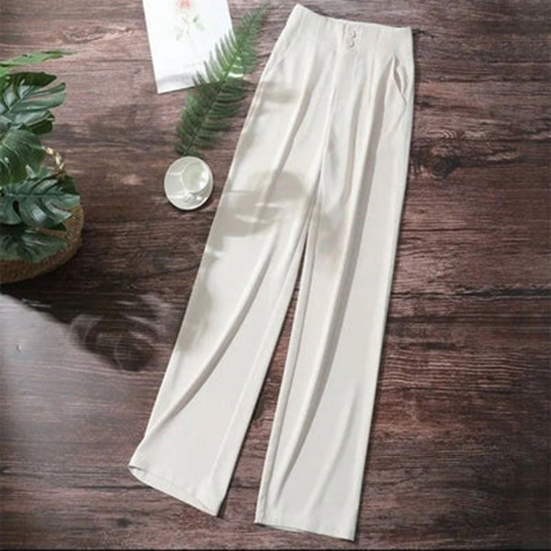Odessa | Women's Wide Leg High-Waisted Trousers