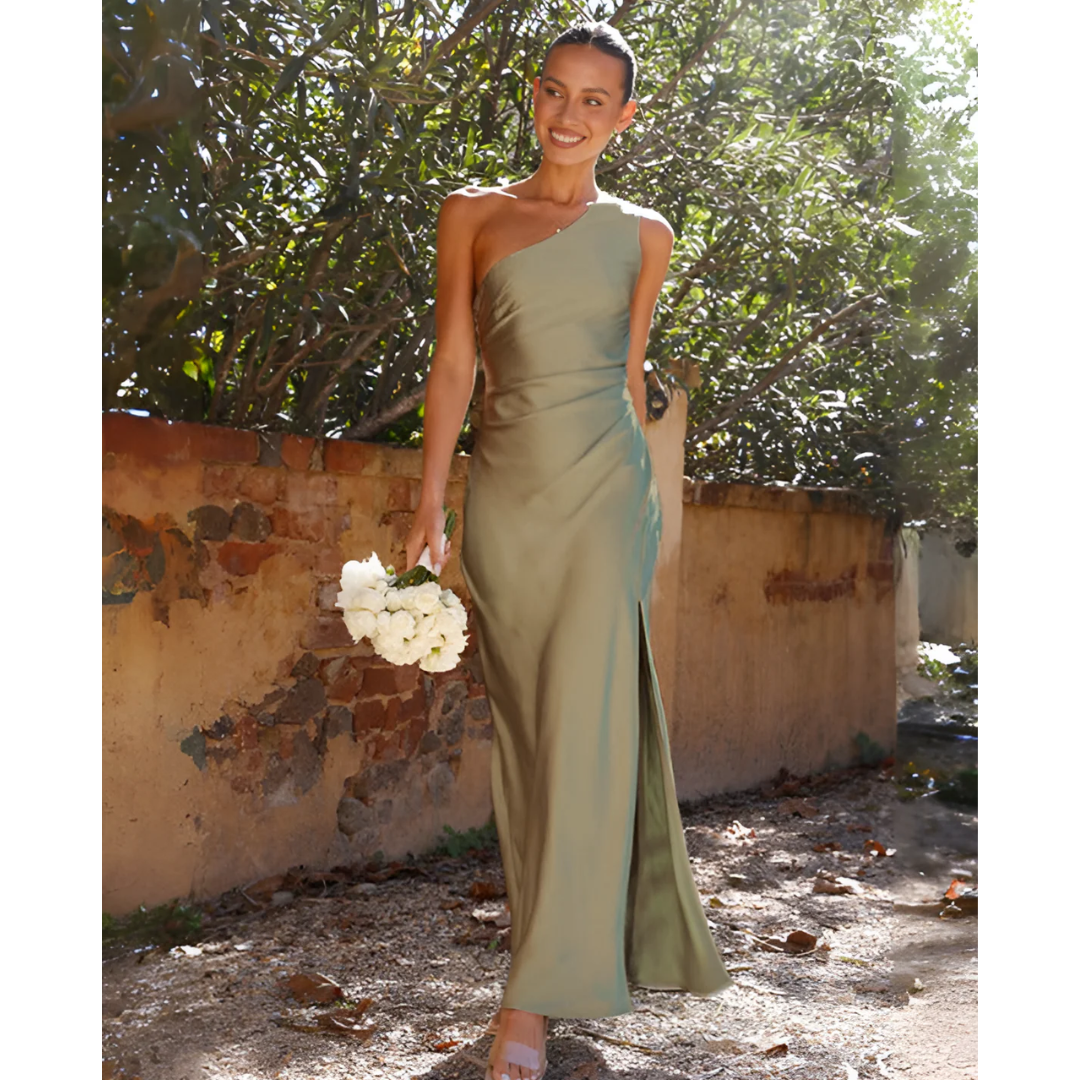 Primavera | Women's Asymmetrical Maxi Dress
