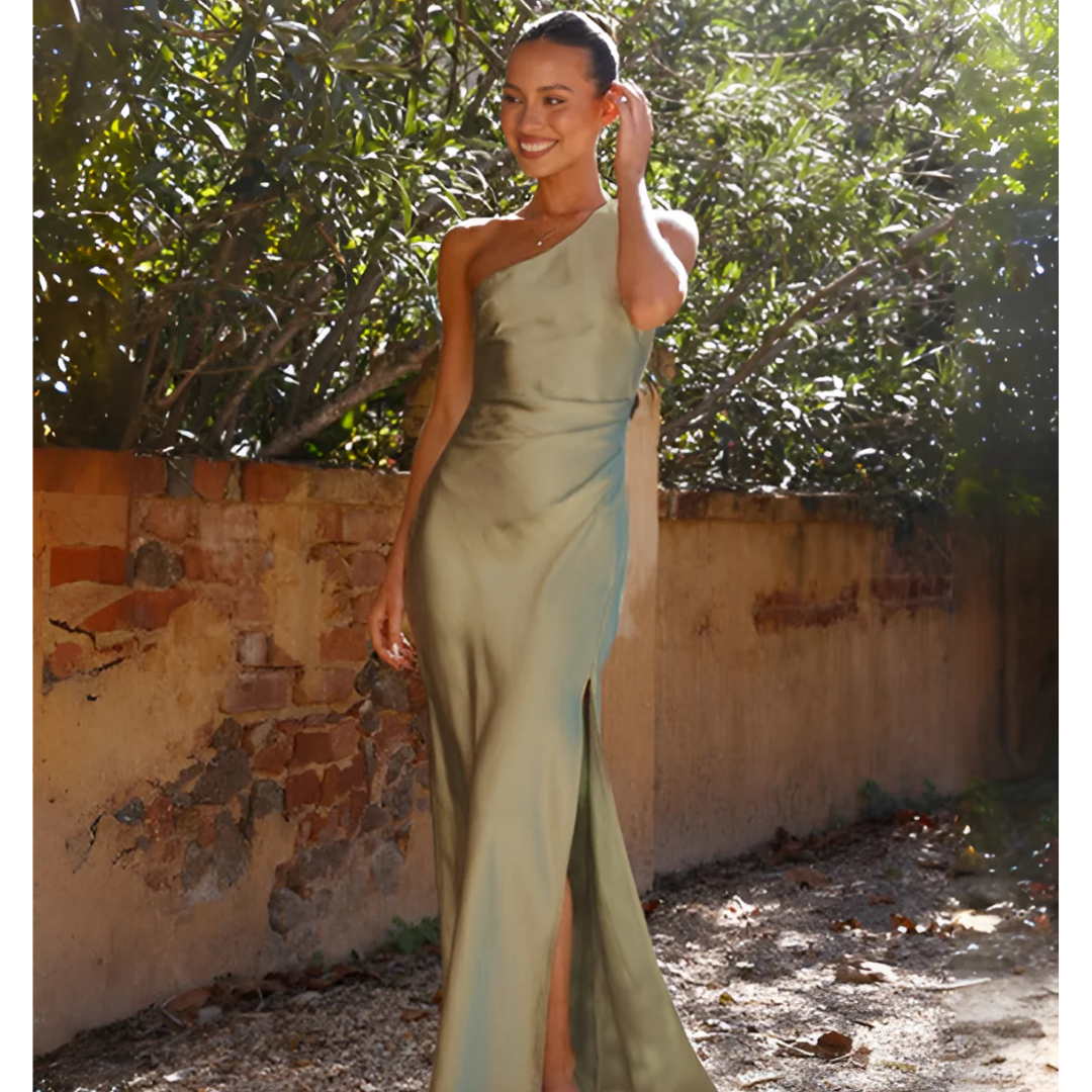 Primavera | Women's Asymmetrical Maxi Dress