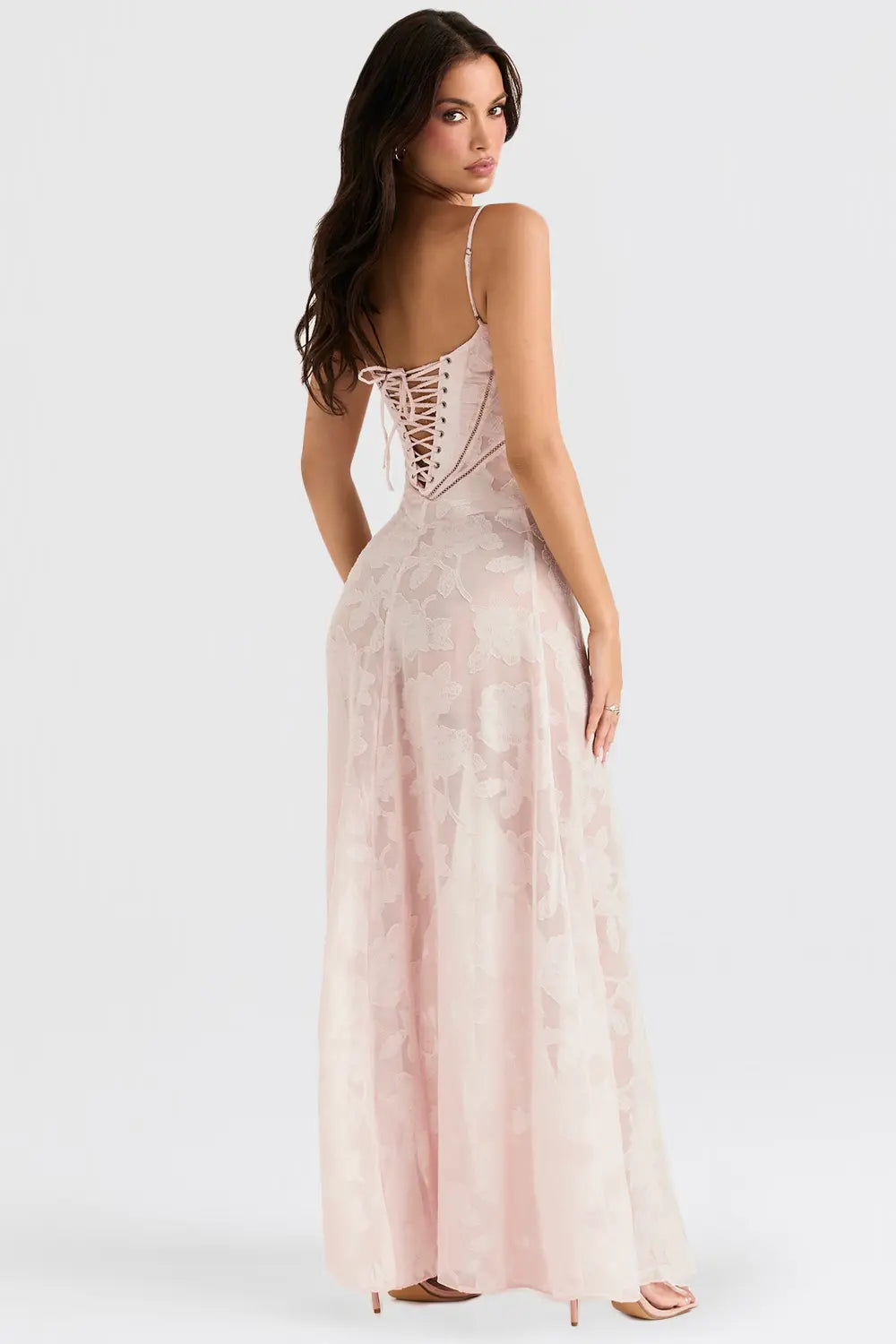 Gretchen™ | Adjustable Strapped Open Back Long Summer Dress