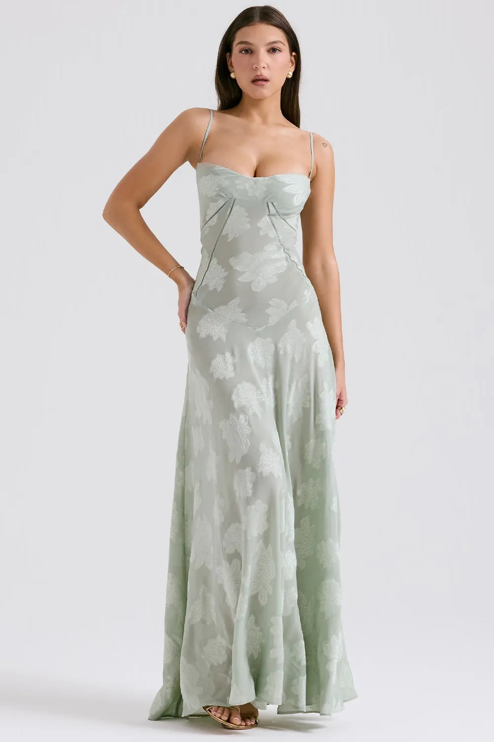 Gretchen™ | Adjustable Strapped Open Back Long Summer Dress