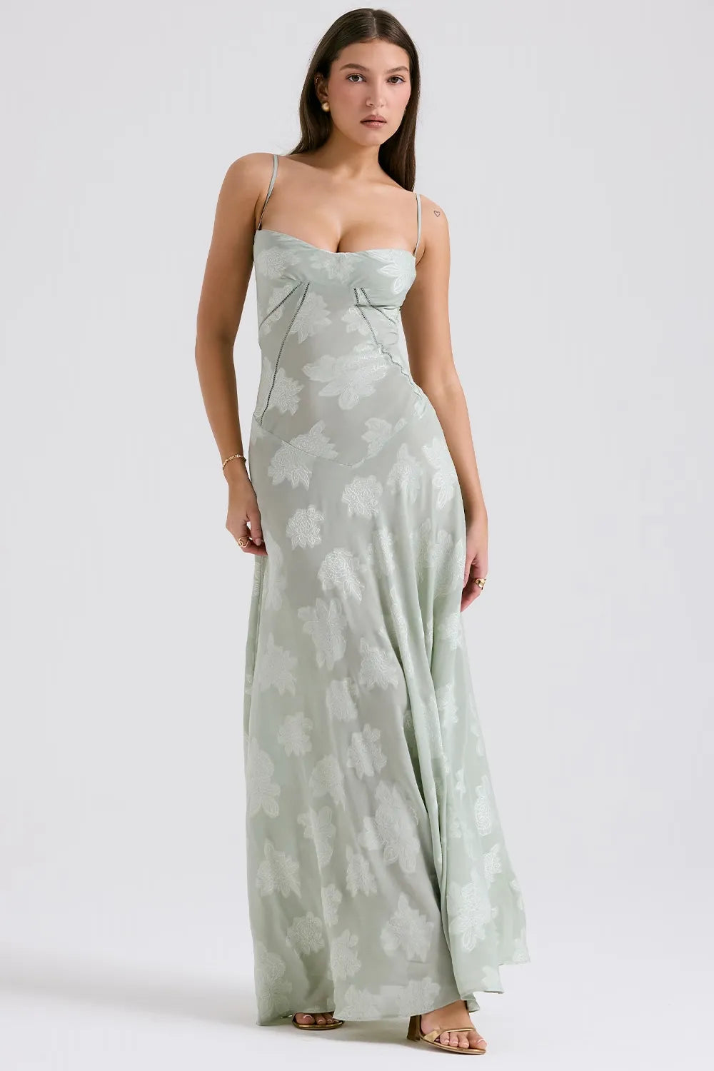 Gretchen™ | Adjustable Strapped Open Back Long Summer Dress