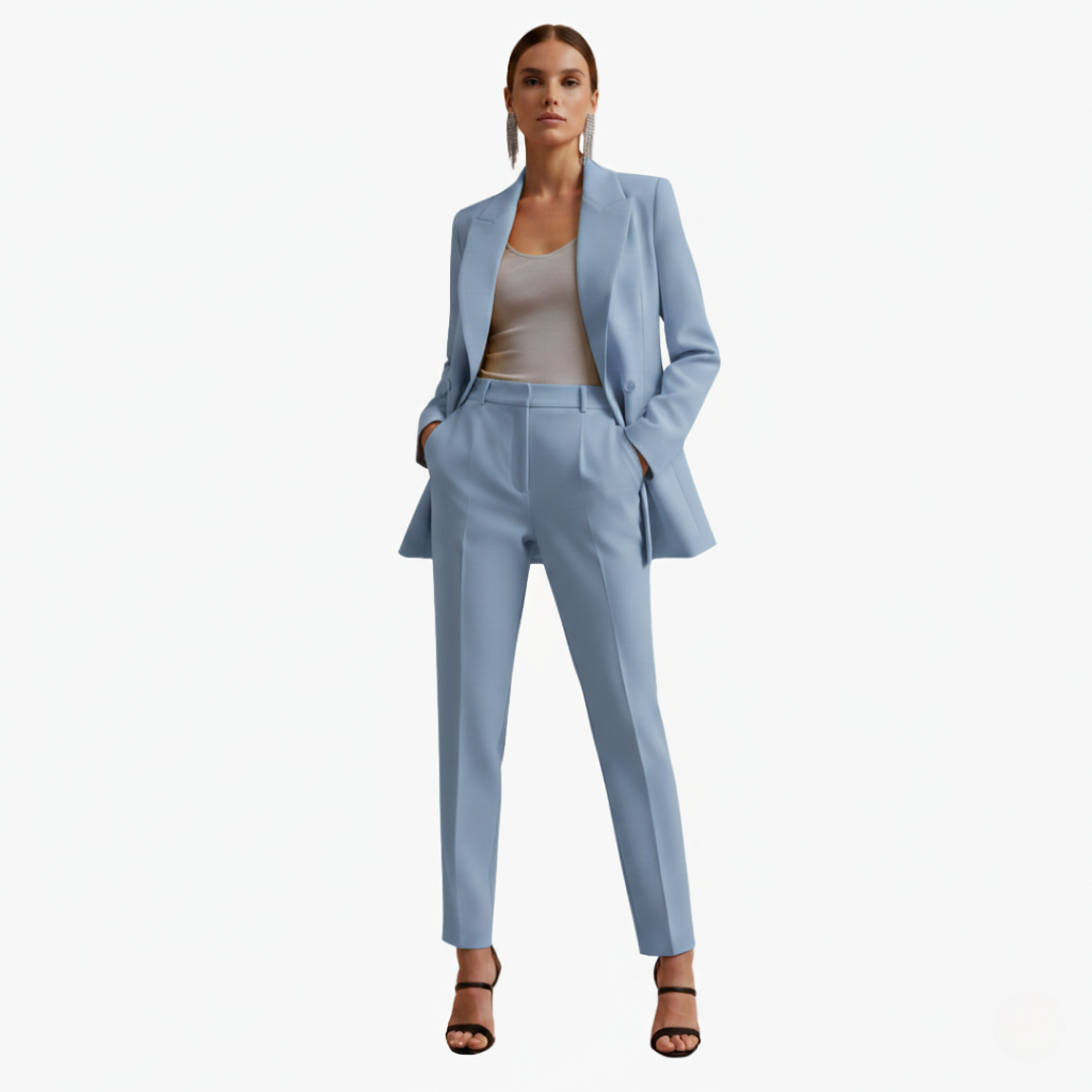 Tabitha | Women's Double-Breasted Blazer and Trousers Set