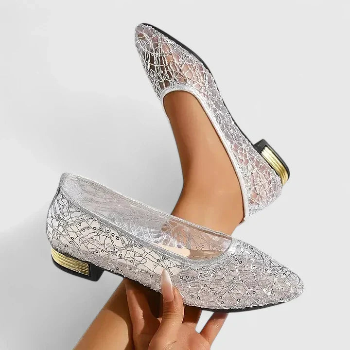 Thalia | Women's Elegant Pointed Toe Ballet Flats