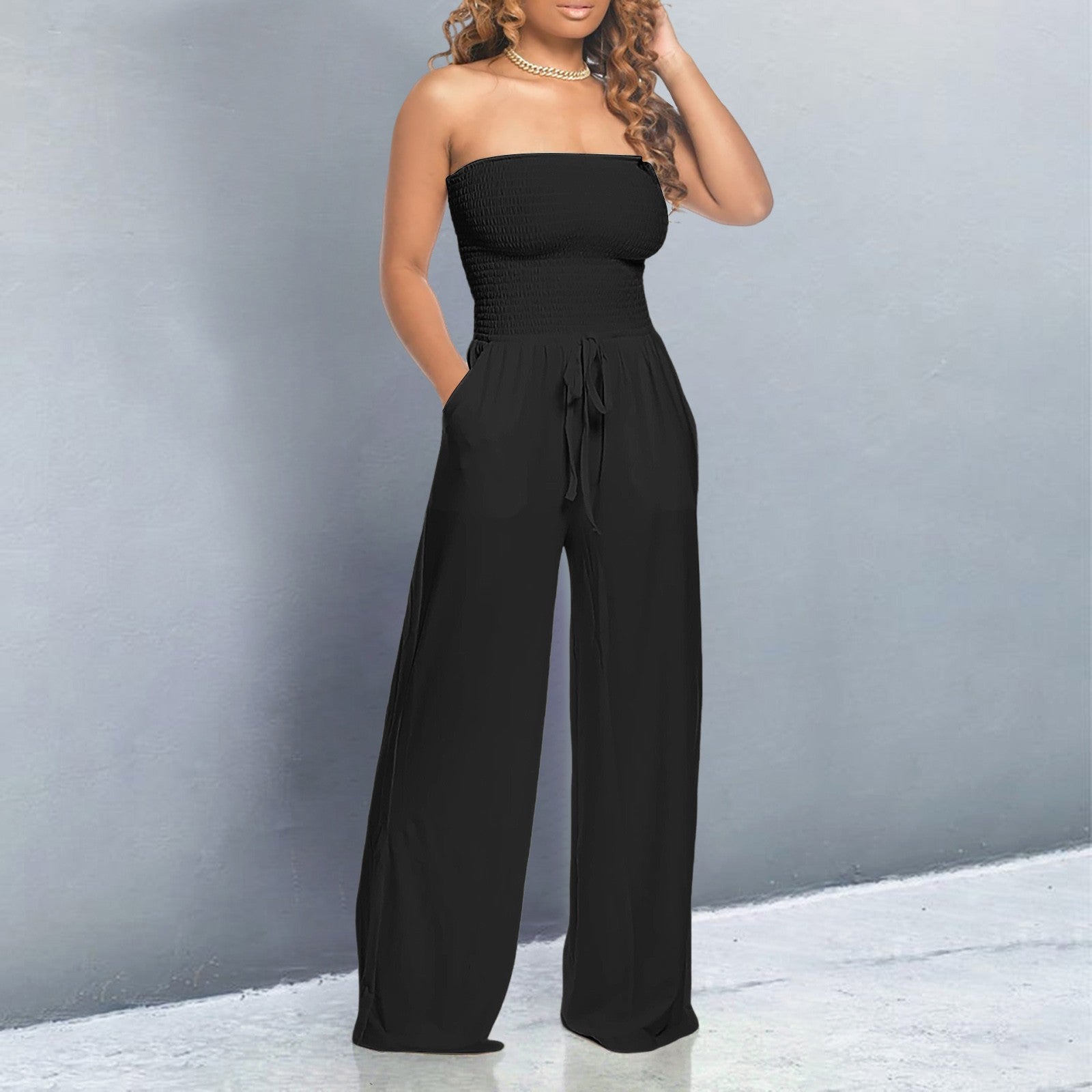Bella™ | Chic Off-Shoulder Jumpsuit