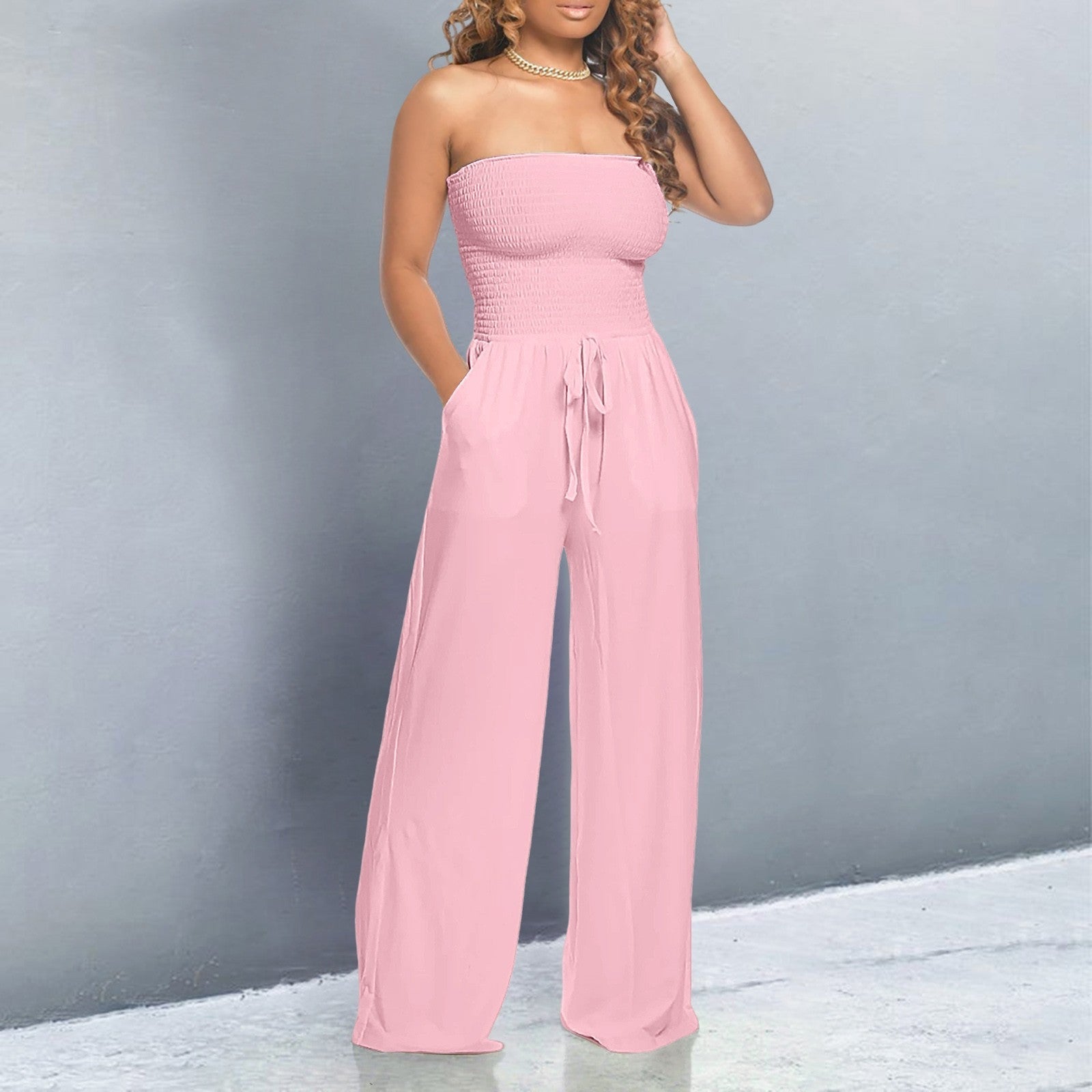Bella™ | Stylish Off-Shoulder Jumpsuit