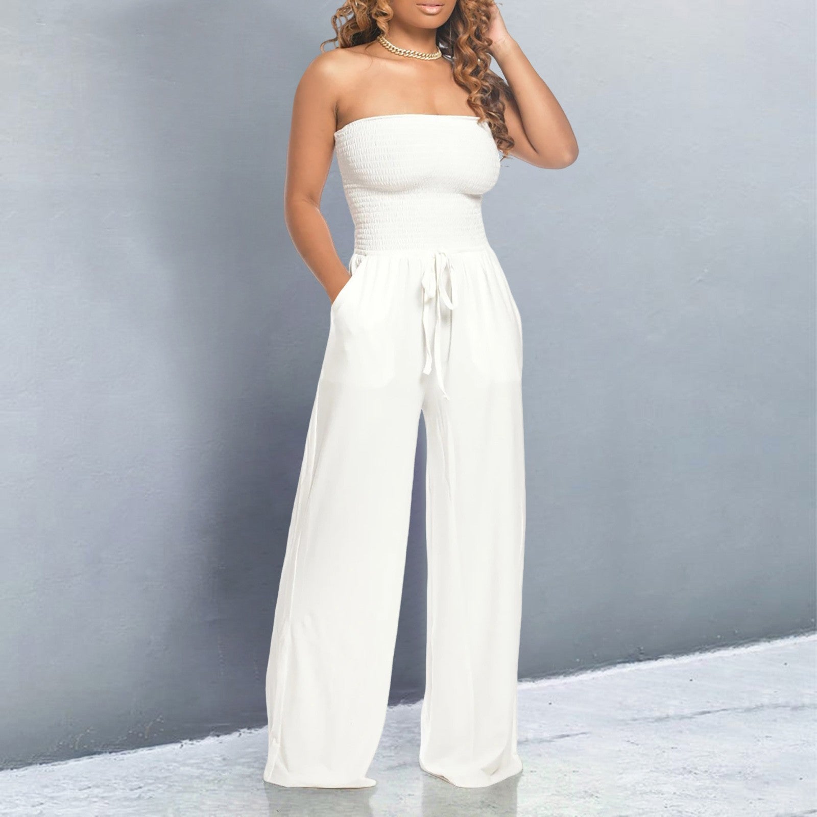 Bella™ | Stylish Off-Shoulder Jumpsuit