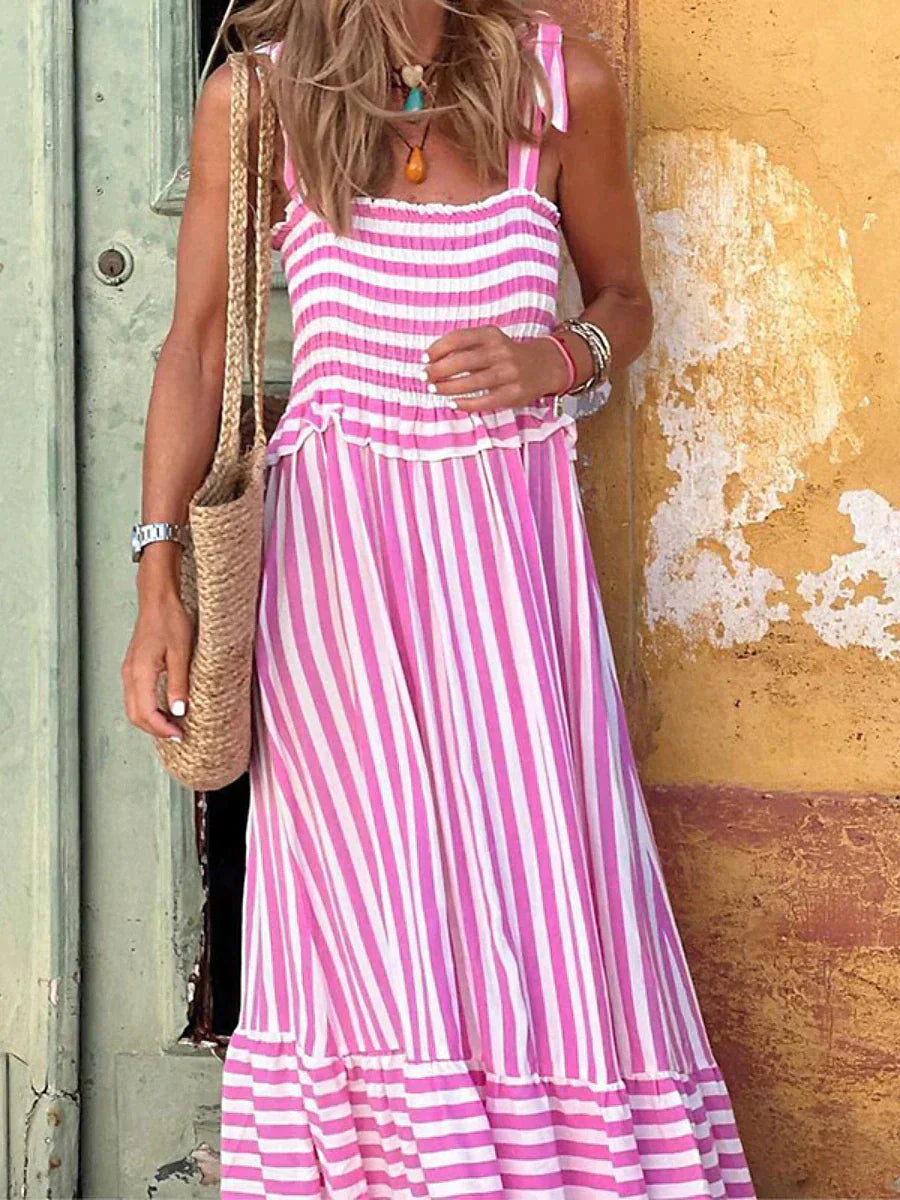 Emilia™ | Chic Striped Summer Dress