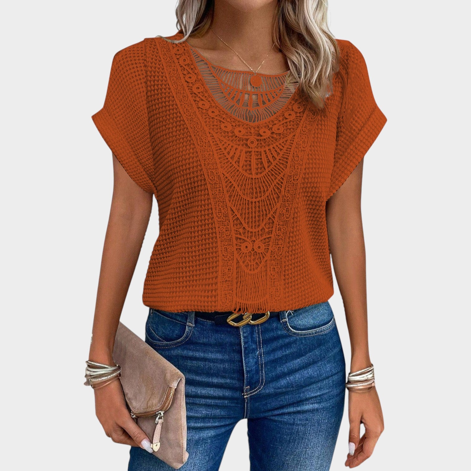 Cotton Lace Top