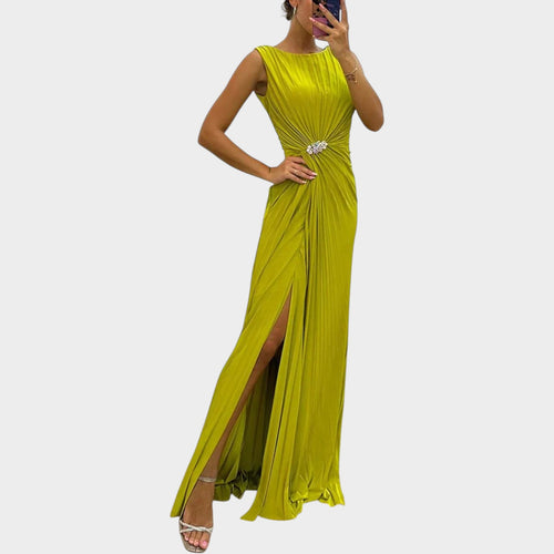 Sleeveless Maxi Formal Dress