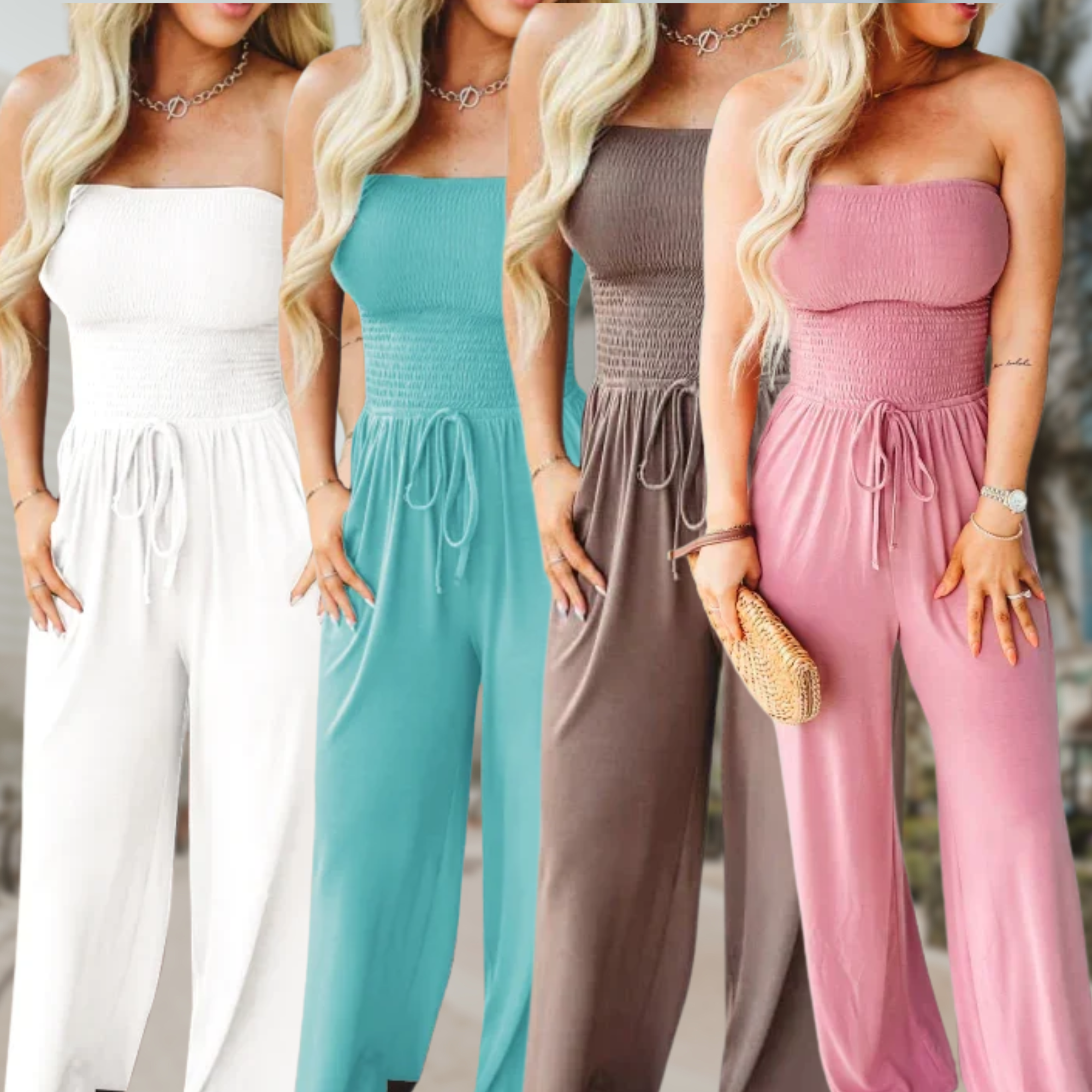 Bella™ | Stylish Off-Shoulder Jumpsuit