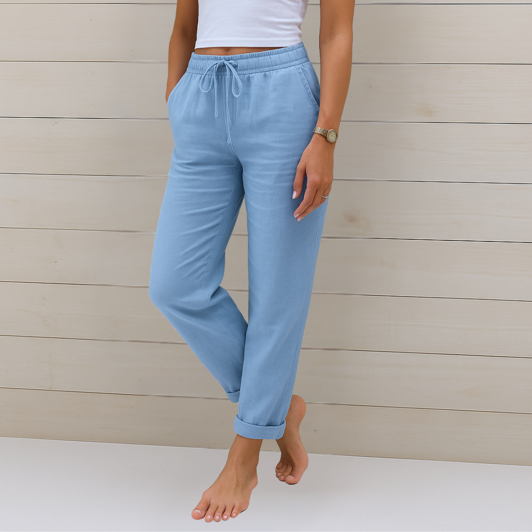 Lori™ | High-Quality Breathable Pants with Comfortable Elastic Waist