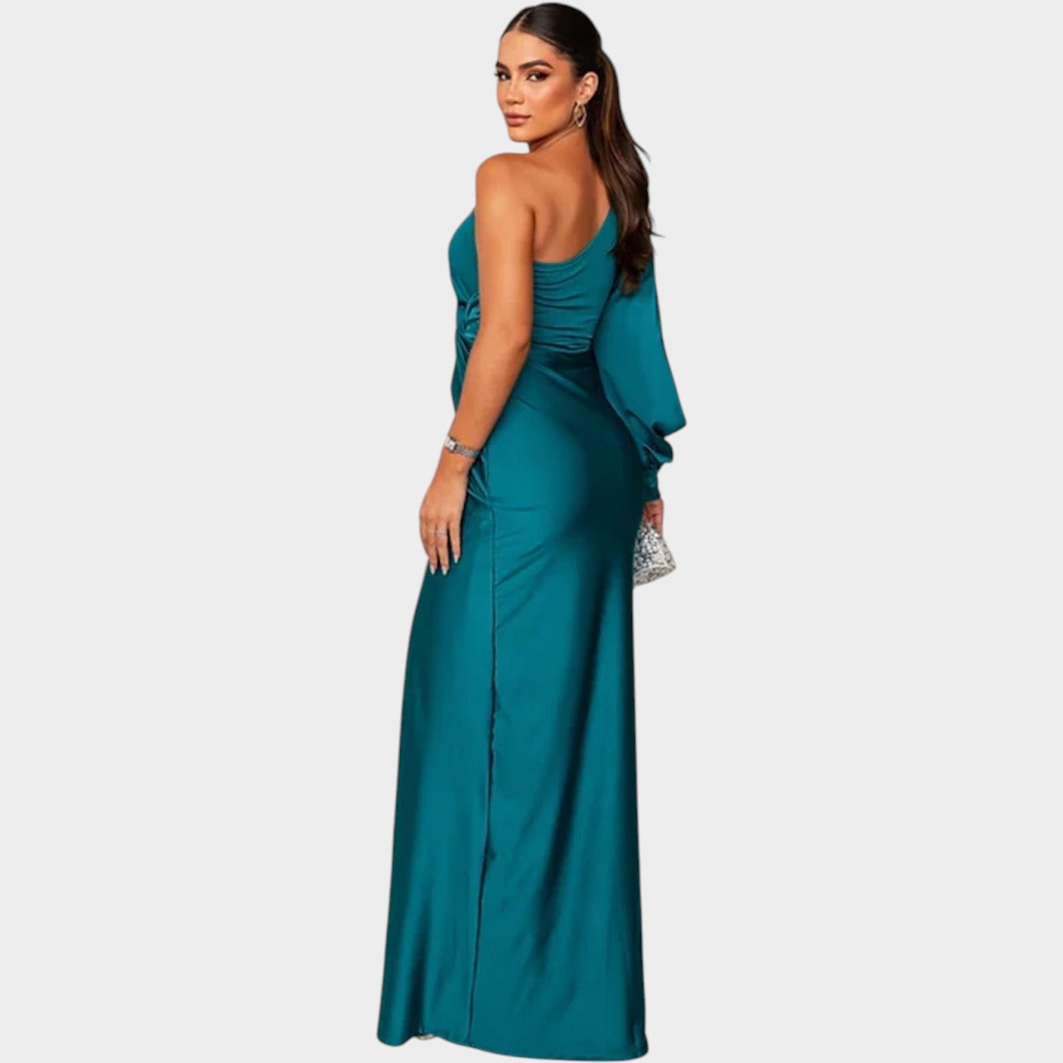 One Shoulder Formal Maxi Dress