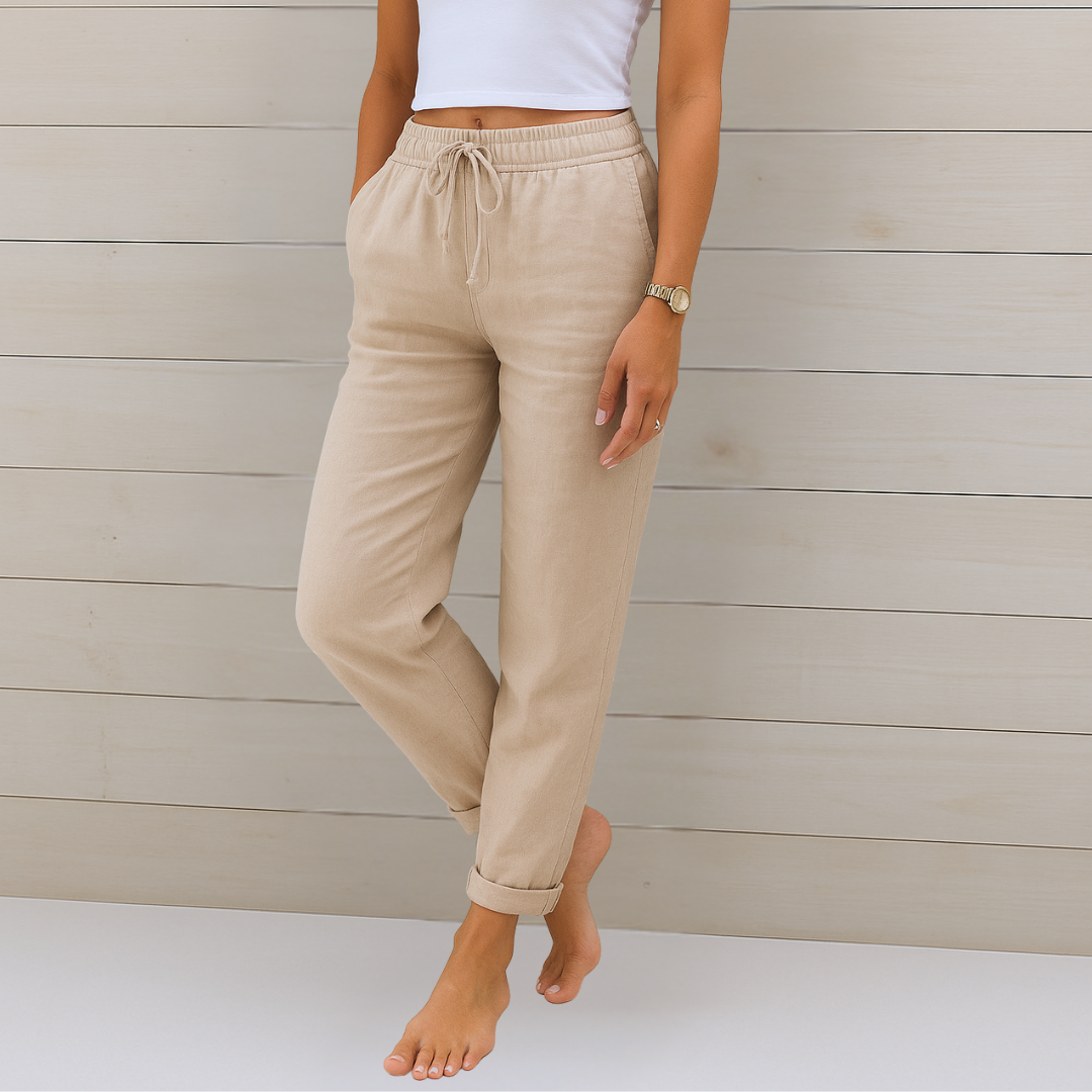 Lori™ | High-Quality Breathable Pants with Comfortable Elastic Waist