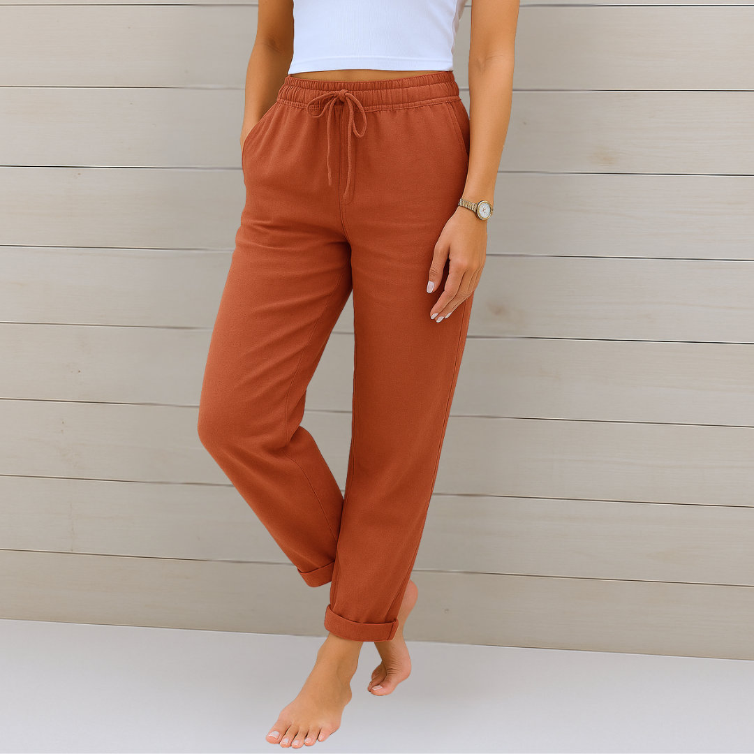 Lori™ | High-Quality Breathable Pants with Comfortable Elastic Waist