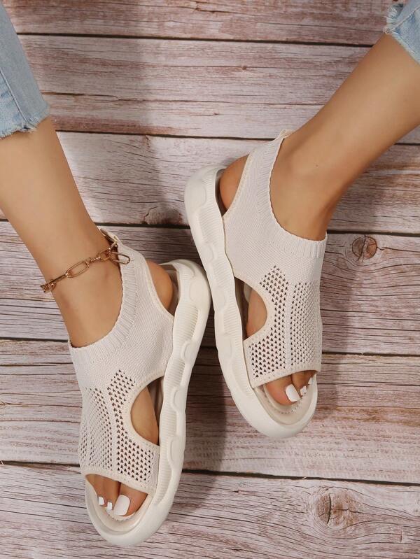 Luna | Women's Casual Open-Toe Slip-On Platform Sandals