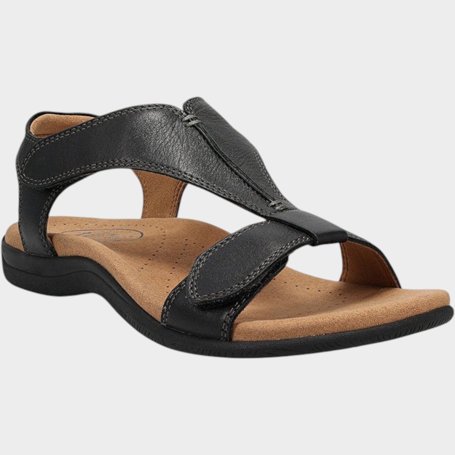 Adjustable Leather Walking Sandals