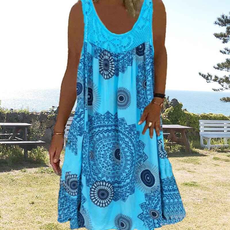 Ivy™ | Sleeveless Summer Maxi Dress