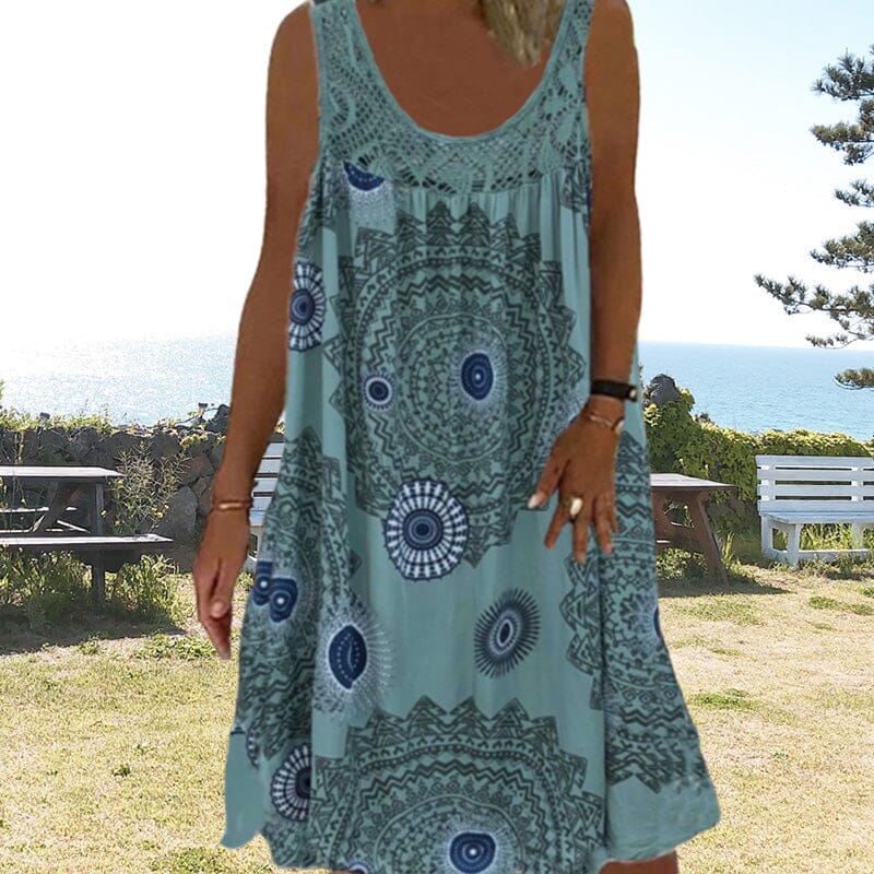 Ivy™ | Sleeveless Summer Maxi Dress