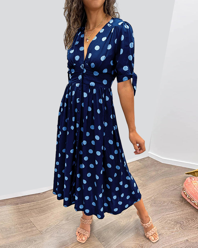 Bailey™ | Chic Polka Dot Dress