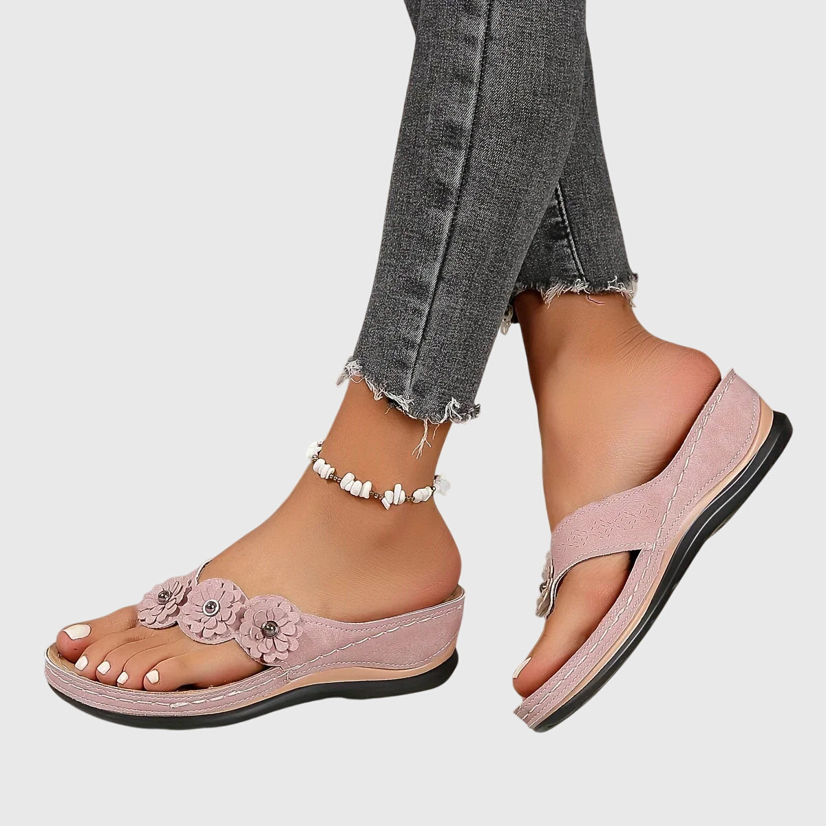 Floral Comfort Sandals