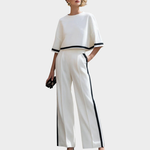 Women's Wide Leg Two Piece Matching Set