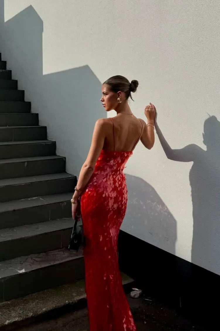 Holly | Backless Sequin Dress for Women - Perfect for Wedding Guests