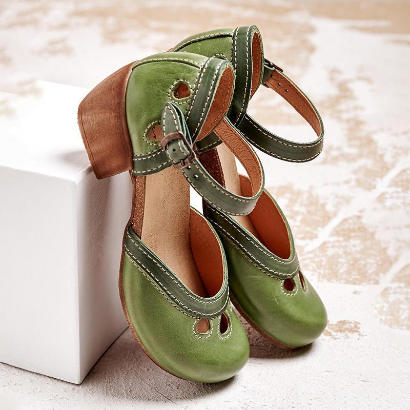 Charlotte | Women's Low Heel Orthopedic Flat Sandals