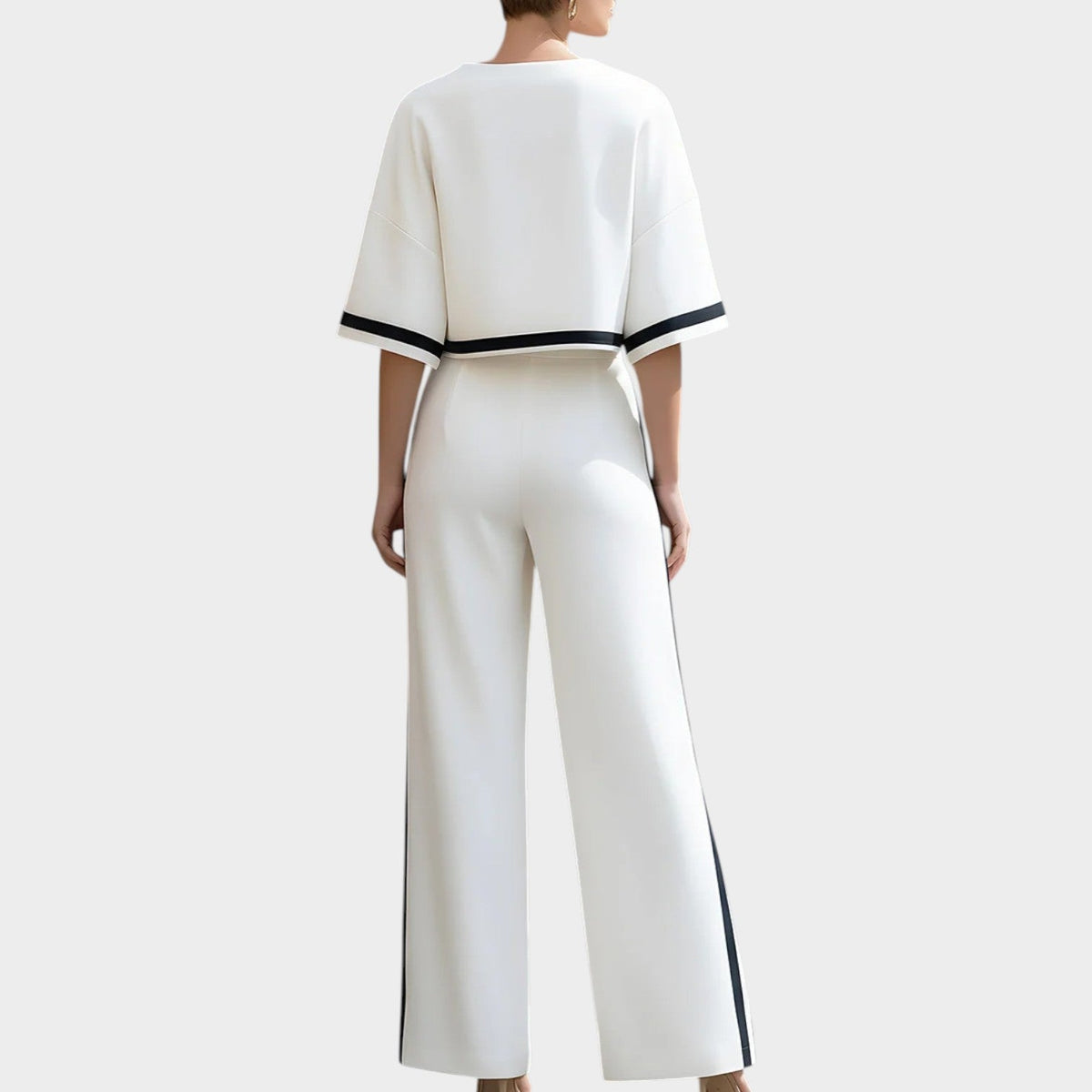 Women's Wide Leg Two Piece Matching Set