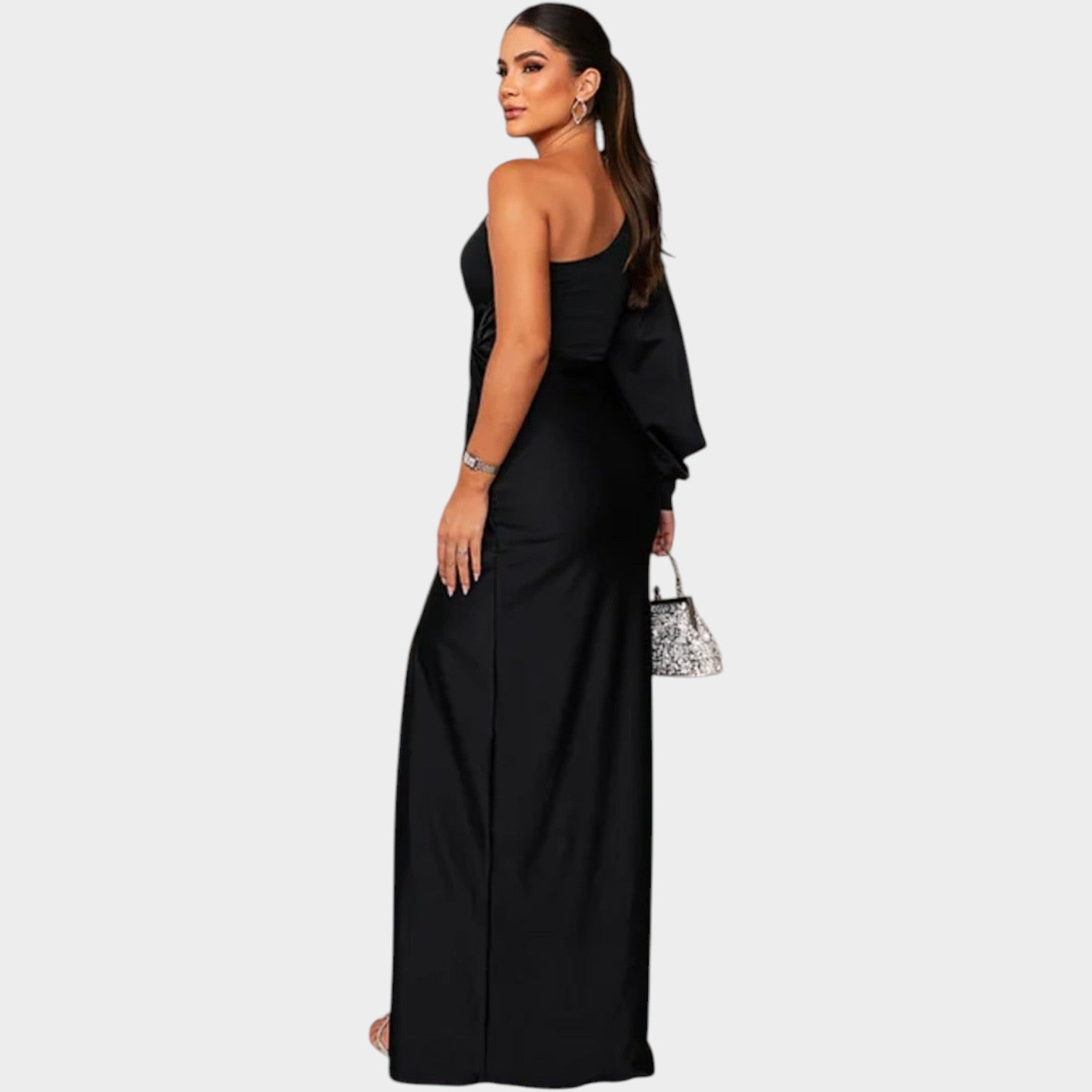 One Shoulder Formal Maxi Dress