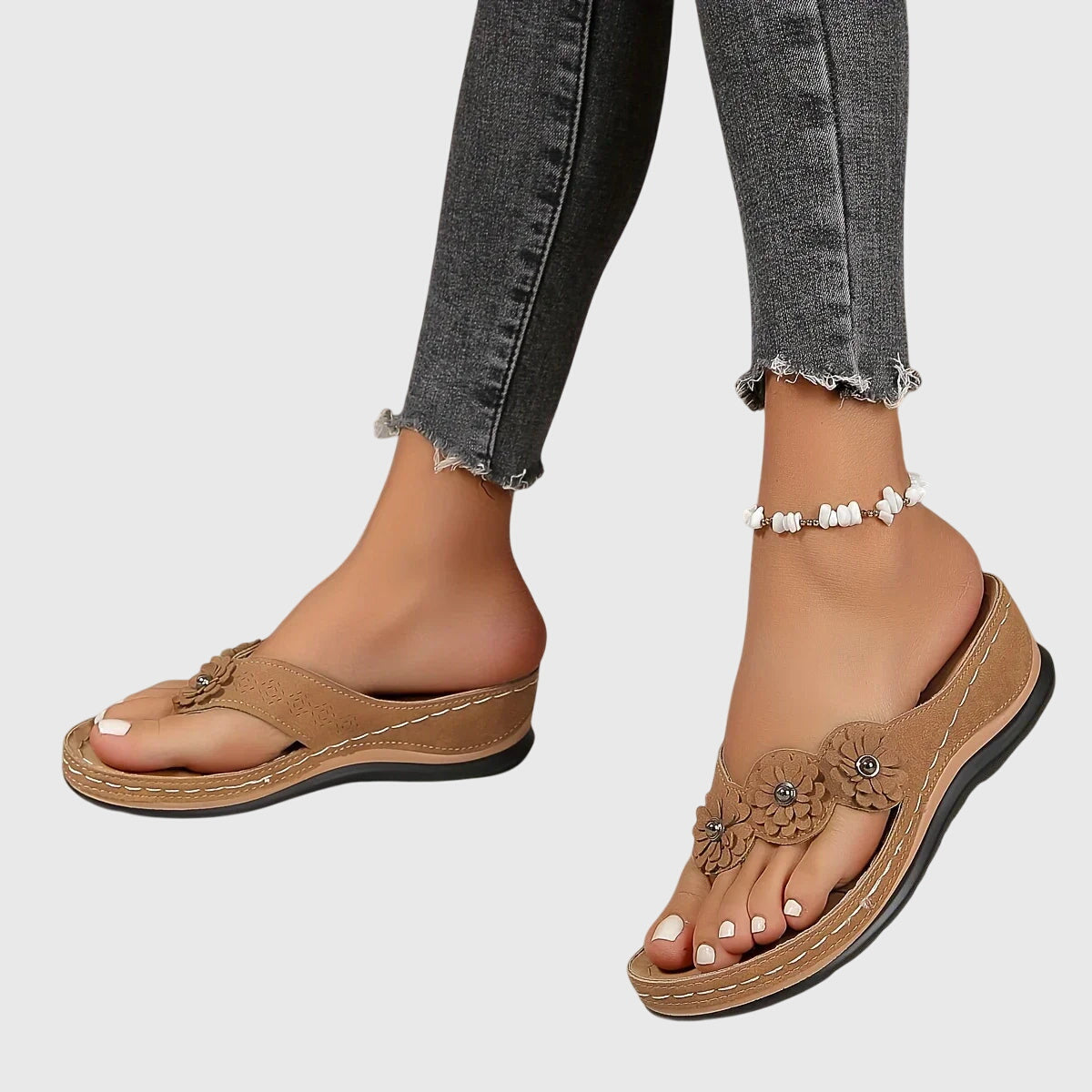 Floral Comfort Sandals