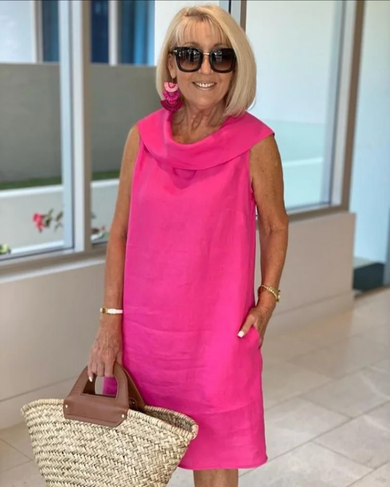 Sherry™ | Elegant Lightweight Dress with Chic Neckline