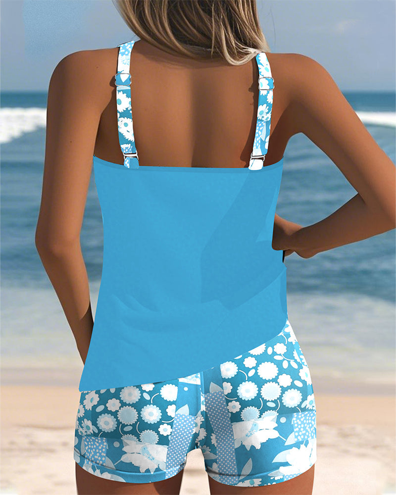 Melanie™ | Floral Two-Piece Swimsuit for Ultimate Comfort