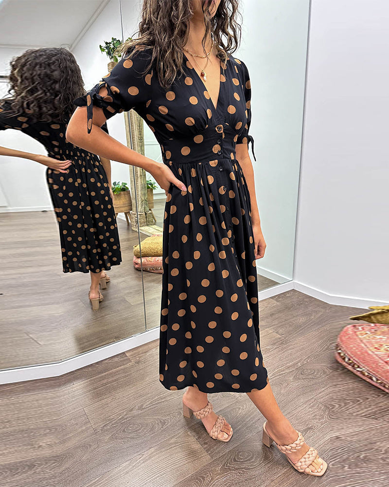 Bailey™ | Chic Polka Dot Dress