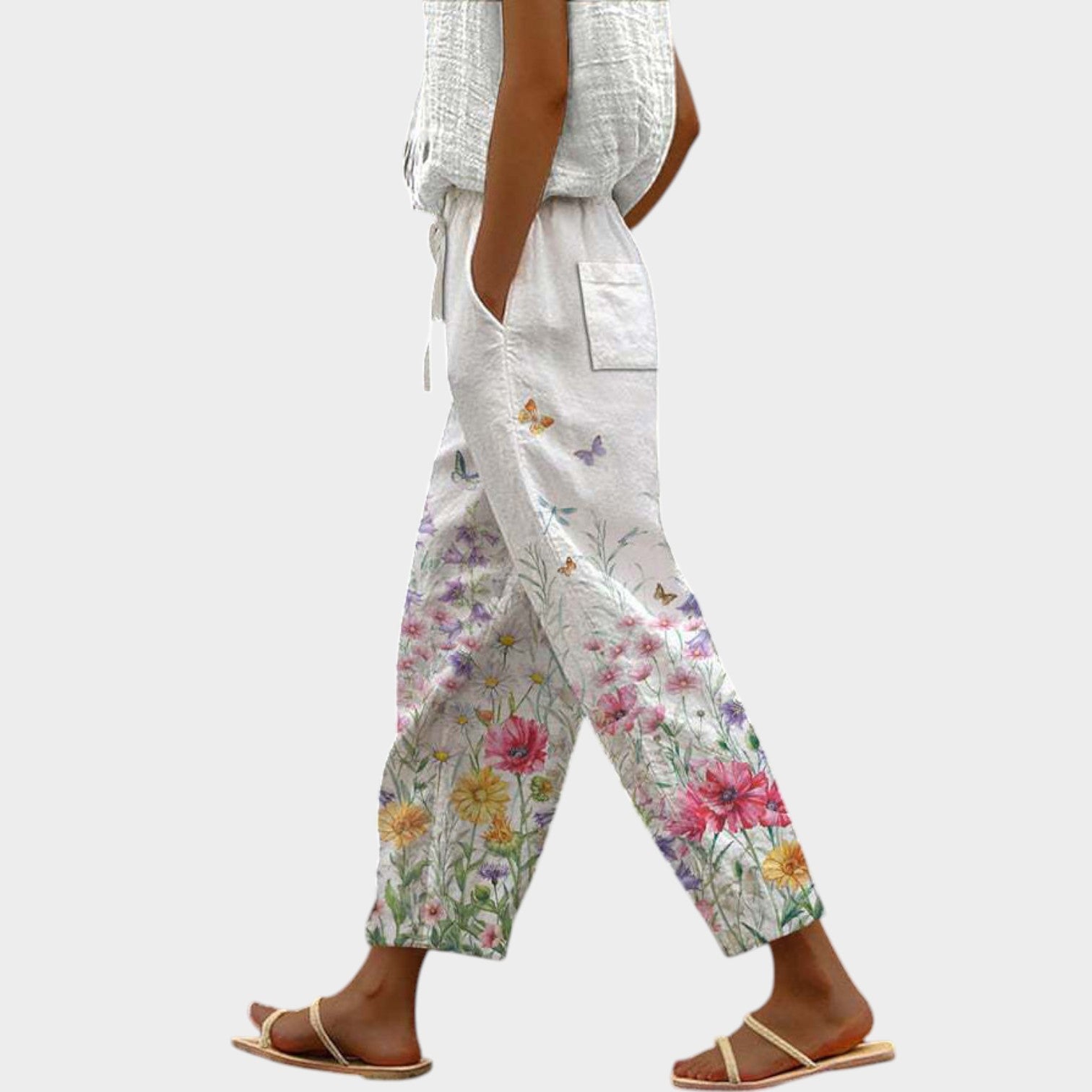 Printed Casual Pants