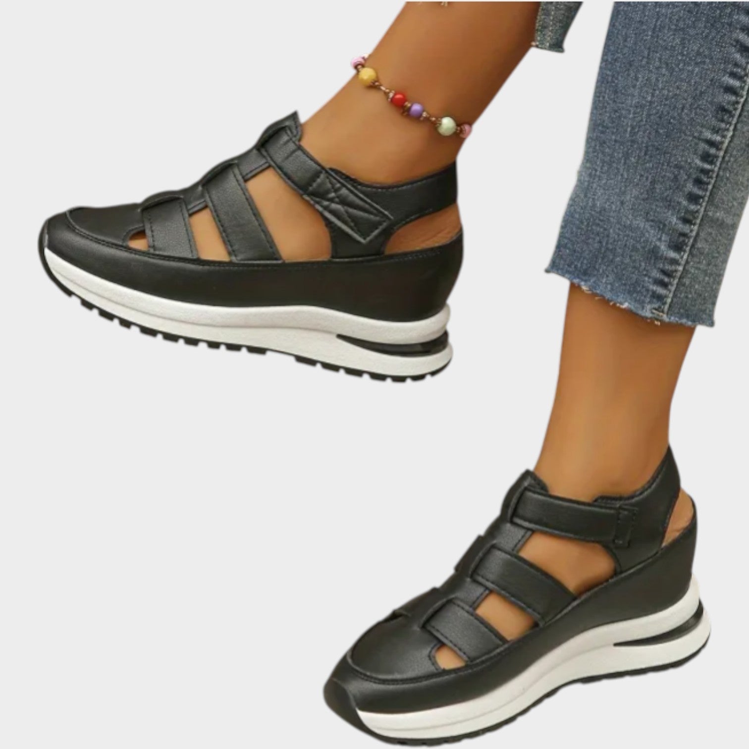 Platform Walking Sandals