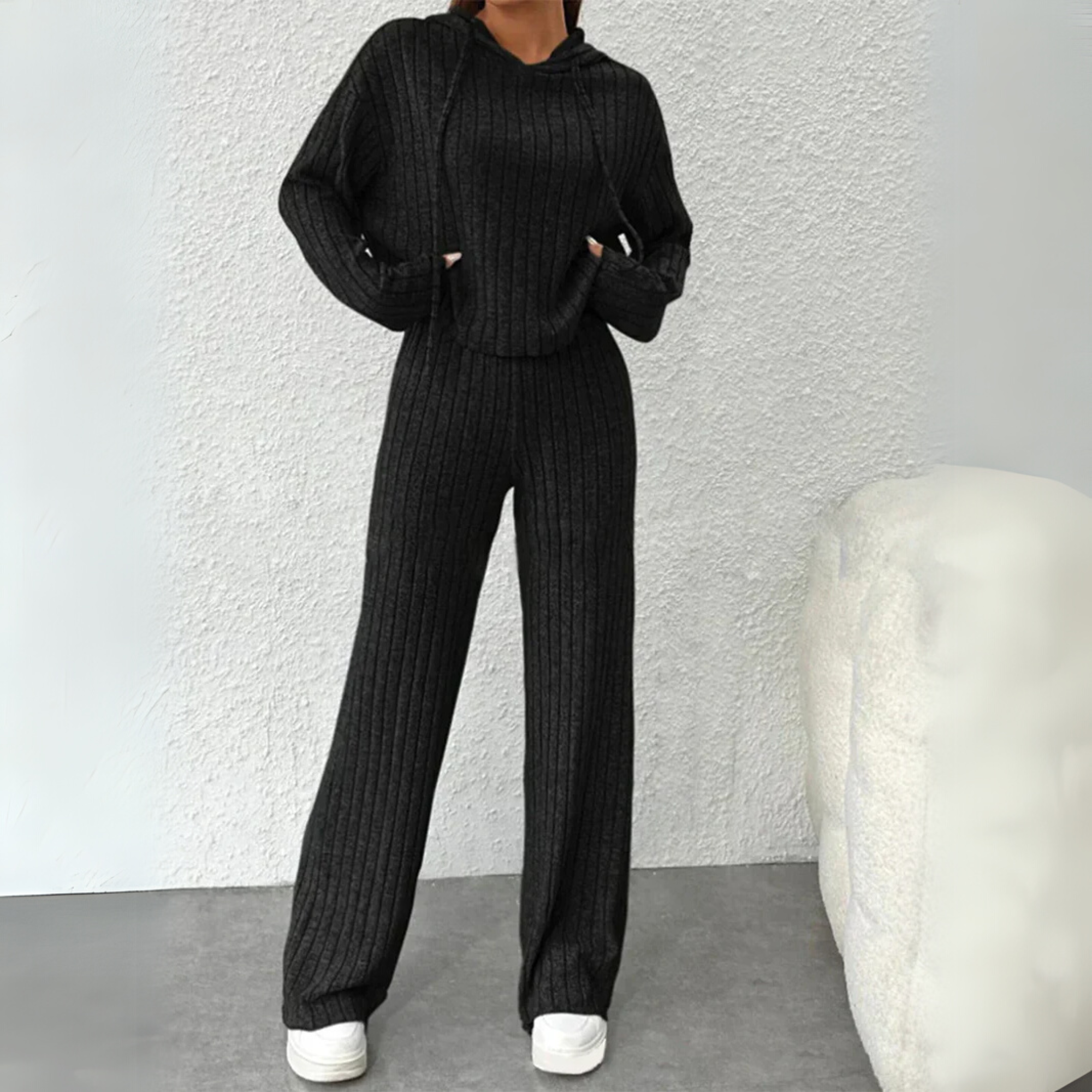 Maison Nuit™ | Comfy Hooded Sweatshirt and Pants Set