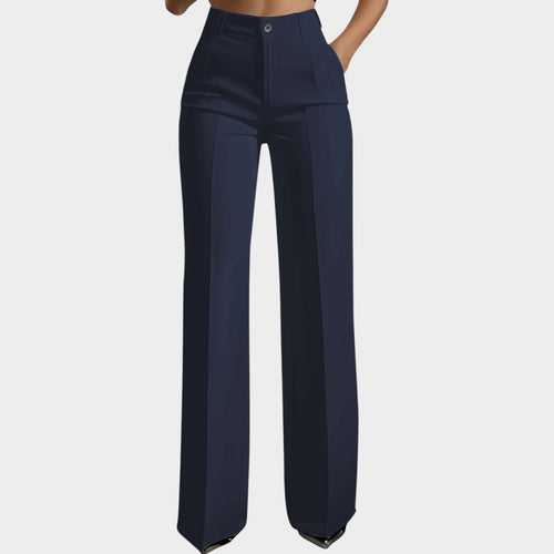 High Waisted Casual Pants